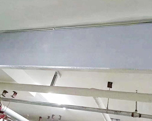 無(wú)機(jī)布擋煙垂壁